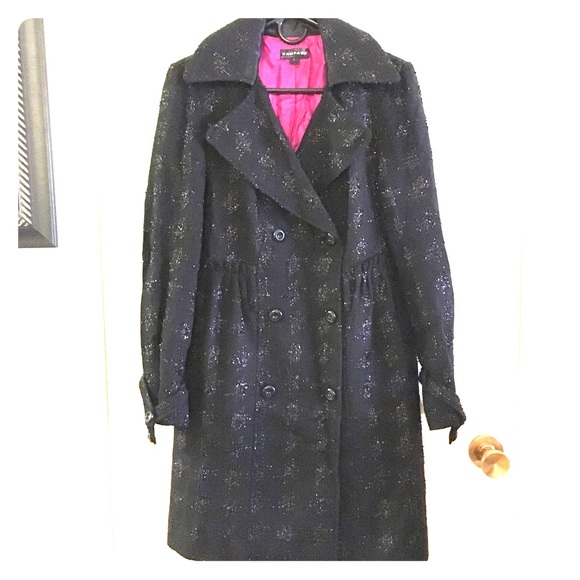 Rampage Jackets & Blazers - Rampage Black Sparkly Jacket